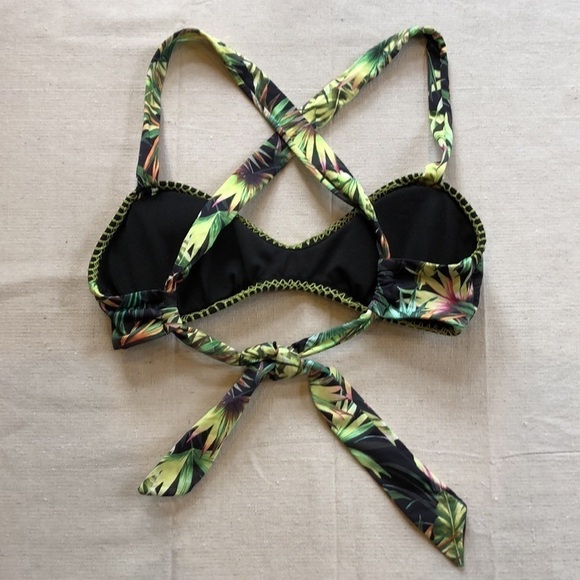 Lucky Brand 🌴 Tropical Palm Bikini Small - Picture 7 of 10